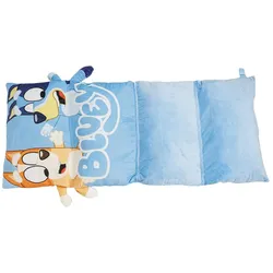 Disney Bluey Nickerchenmatte für Kinder mit integriertem Kissen 58x137 cm