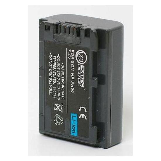 Extra Digital Sony, NP-FH50 battery (Kamera Akku) (DV00DV1208)