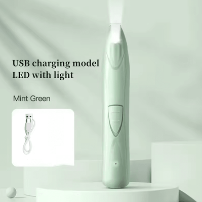 Inspire Curations PawTrim Pro Quiet USB Pet Paw Trimmer led Usb Green