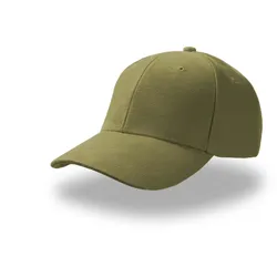 Atlantis Unisex Schwere gebürstete 6-Panel Baumwoll Twill Kappe Klassische Cap PILO