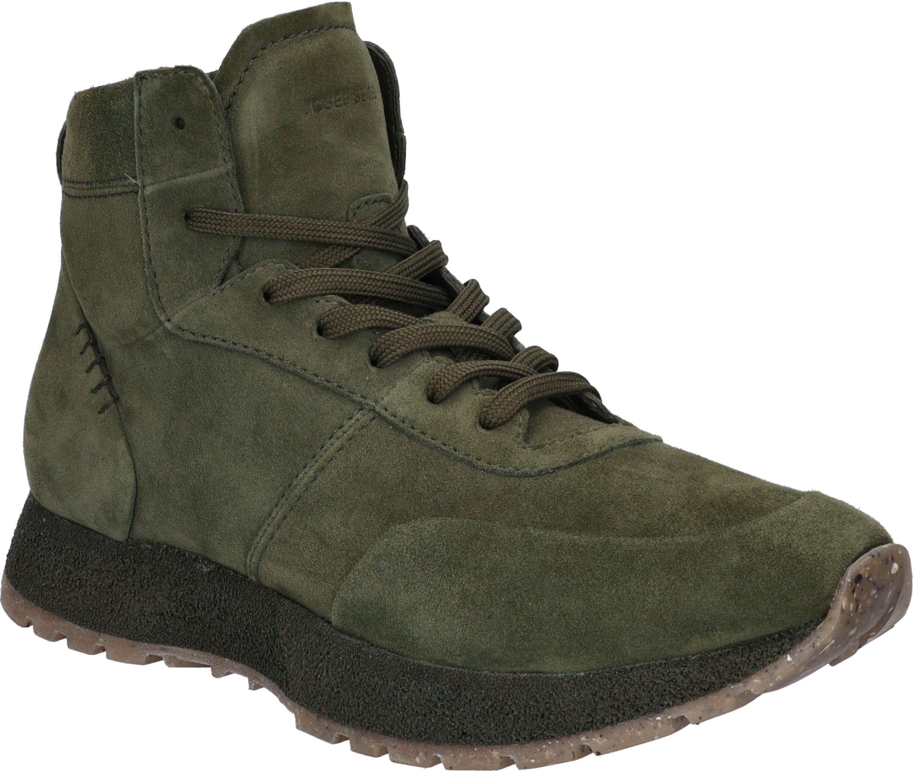 Sneaker JOSEF SEIBEL "Adriana 02, salvia", Damen, Gr. 36, grün (salvia), Obermaterial: 100% Rindsleder Leather cow., Schuhe Sneaker