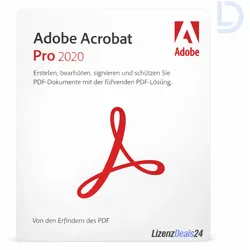Adobe Acrobat Pro 2020 | macOS | Dauerlizenz | PDF-Bearbeitung & Dokumentenmanagement