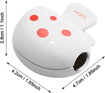 Inspire Picks Cartoon Mushroom Toothbrush Head Cover Portable Toothbrush Protector Cap For Home And Travel white
