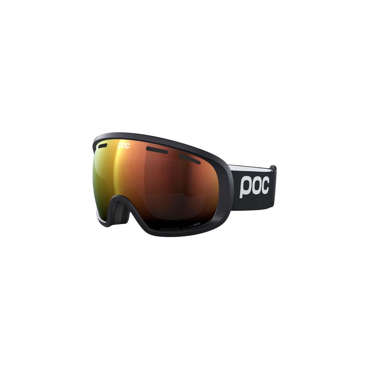 POC Fovea uranium black/partly sunny orange (8701) ONE PC408408701ONE1