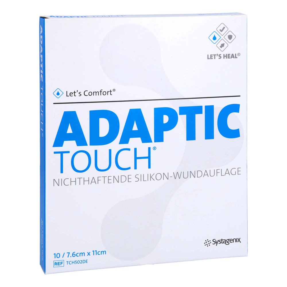 + Prisoma GmbH Adaptic Touch 7,6x11 cm nichthaft.Sil.Wundauflage 16594792