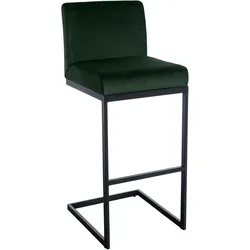 CLP Barhocker Hopewell Samt B   Farbe: grün