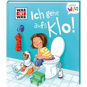 WAS-IST-WAS Spielbuch Meine Welt, Band 6 - Ich gehe aufs Klo, 2 Jahre, Sachbuch mit Klappen