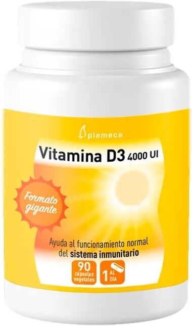 Plameca Vitamina D3 4000 UI 90 VCaps