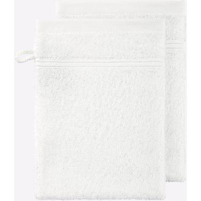 Handtuch ROSS Gr. 1, weiß, B:50cm L:100cm, 100% Baumwolle, Handtücher