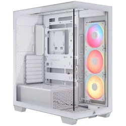 CORSAIR 3500X LX-R RGB iCUE LINK, weiß, Glasfenster