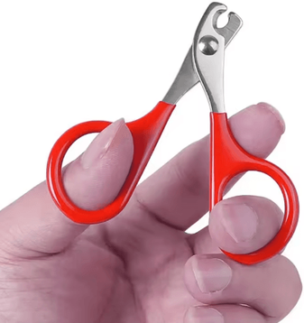 Inspire Picks Professional Pet Nail Clippers Precision Grooming Trimmer For Cats And Small Dogs red