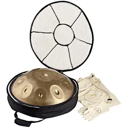 Meinl Sensory Handpan - D Kurd (Handpan, Perkussion), Perkussion, Gold