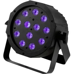 Eurolite LED SLS-12 UV Floor (1 W, LED), Scheinwerfer, Schwarz