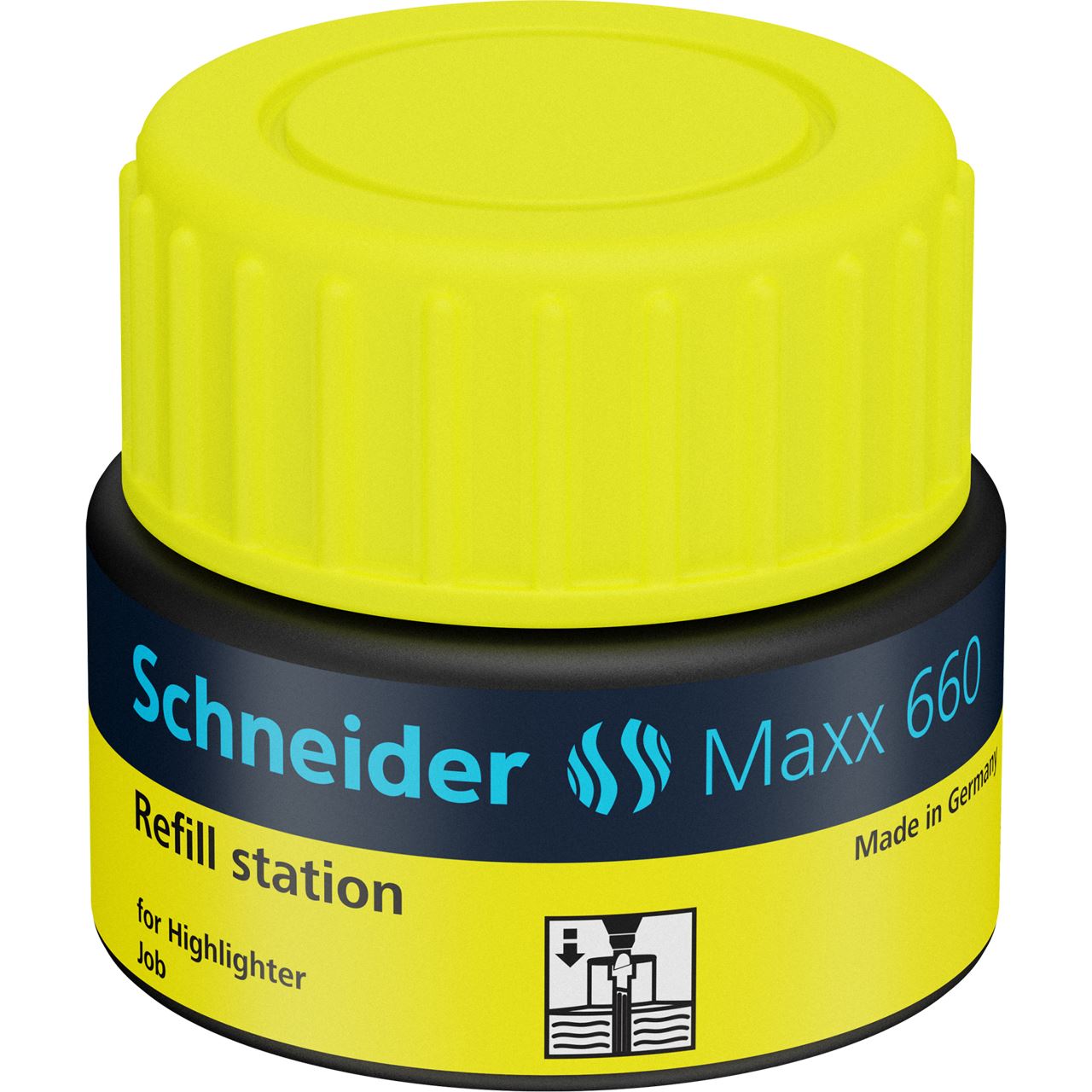 Schneider Nachfülltinte Maxx 660 gelb