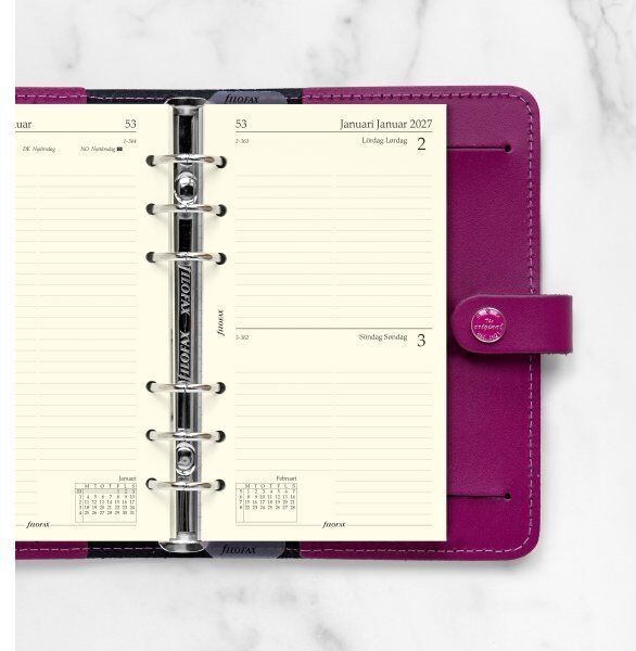 Filofax 2027 Refill   Personal   Dag