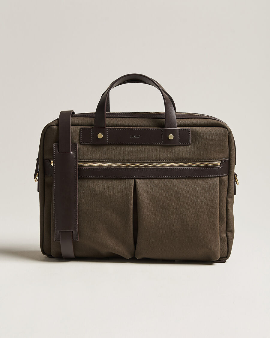 Mismo M/S Nylon Office Army/Dark Brown men One size Grøn,Brun