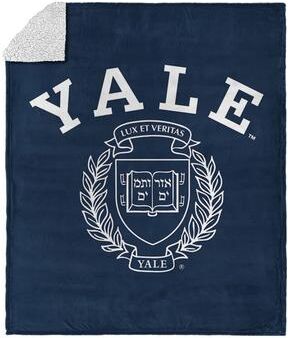 NCAA Ivy League Silk Touch Sherpa Throw Blanket