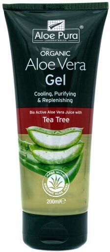 Aloe Pura Gel Aloe Vera con aceite del árbol del té 200 ml 200 ml