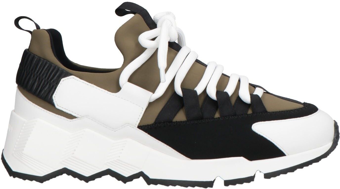 Pierre Hardy Sneakers Hombre Verde militar 40 Hombre