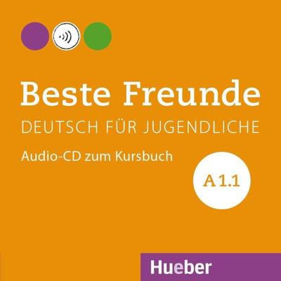 Beste Freunde A1.1 - Manuela Georgiakaki,Monika Bovermann,Elisabeth Graf-Riemann,Christiane Seuthe, CD, 9783193310514
