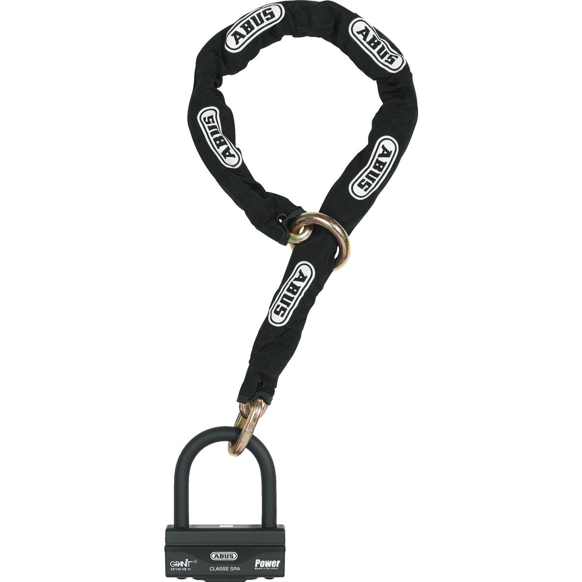 Abus 58/140HBIII100+12KS 120 Black Loop neutral 32870