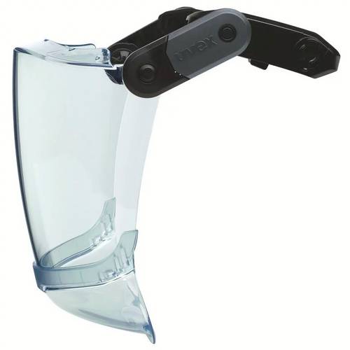 Uvex pronamic 9916003 Schutzvisier inkl. UV-Schutz Schwarz EN 166:2001, EN 170:2002