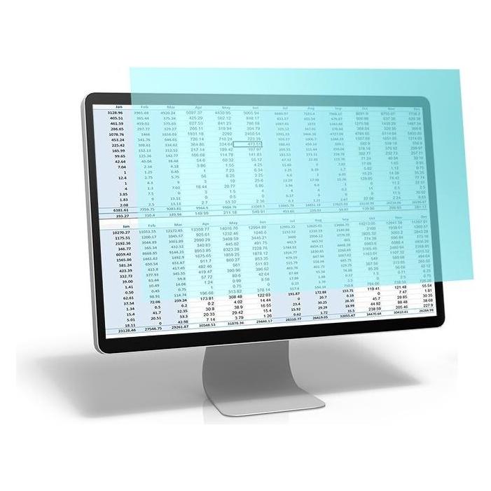Qoltec Blaulichtfilter 23 8 | 16:9 | Augenpflege | Blendschutz | Matt | pro Monitor (23.82", 16:9) (51075)