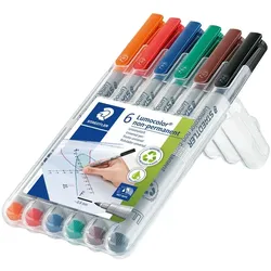 Staedtler, Marker, Folienschreiber (6x)