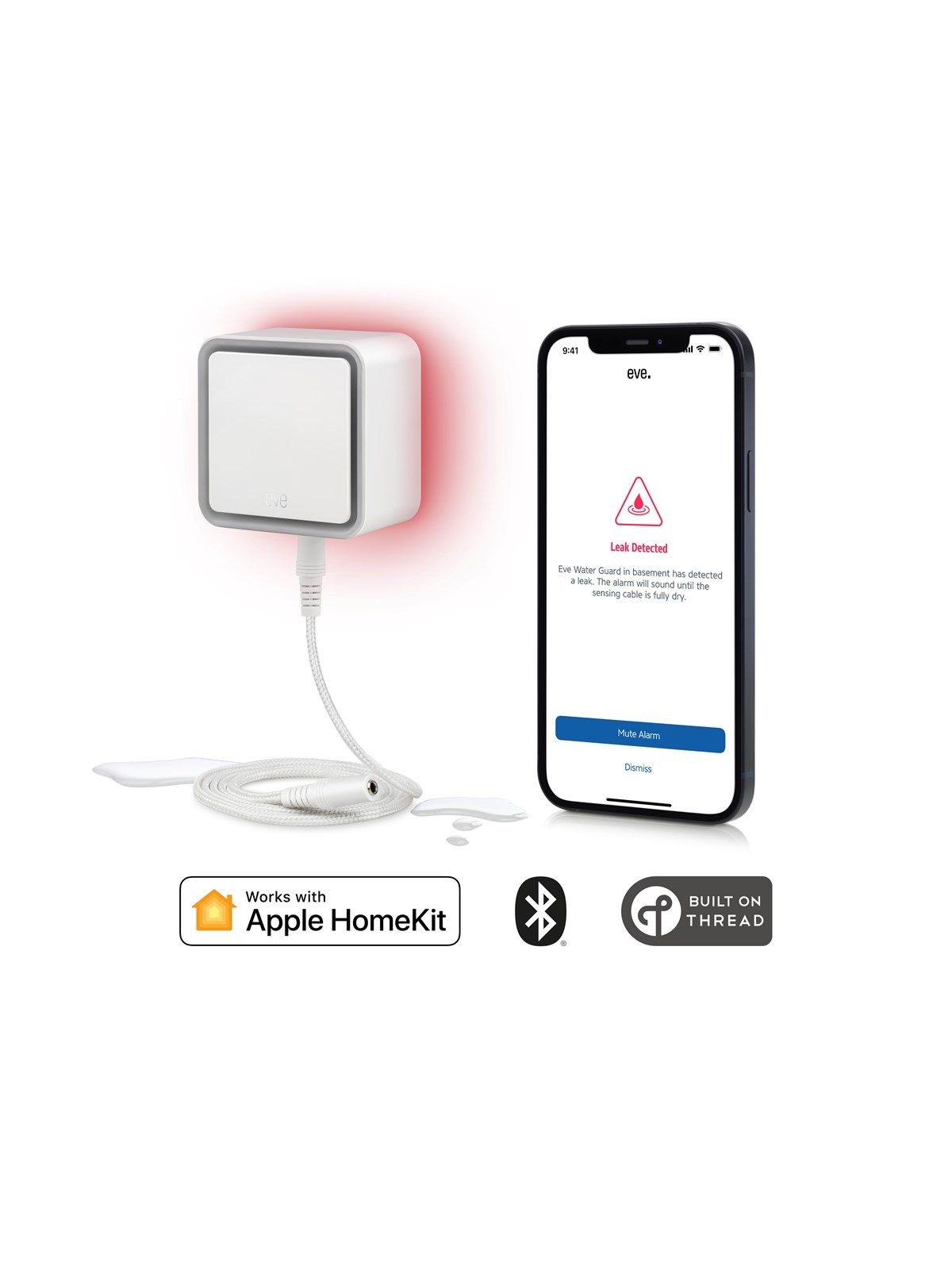 Eve Water Guard - Connected Water Leak Detector