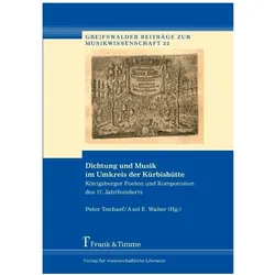 Dichtung und Musik im Umkreis der Kürbishütte, Fachbücher von Peter Tenhaef, Axel E. Walter
