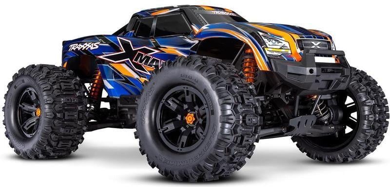Traxxas X-Maxx 8S schaalmodel 1:5 4WD oranje met riemaandrijving