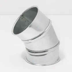Felder 45° Bogen beidseitig gebördelt Ø 300 mm