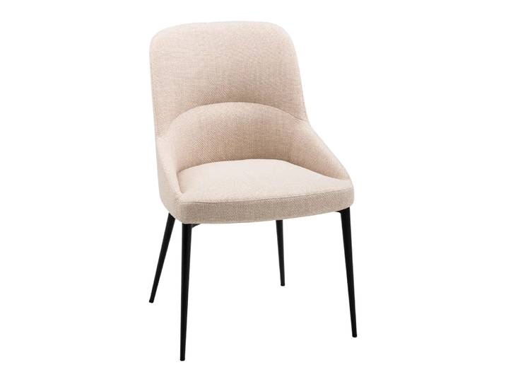 Stuhl Nola, Edition, beige, Textil