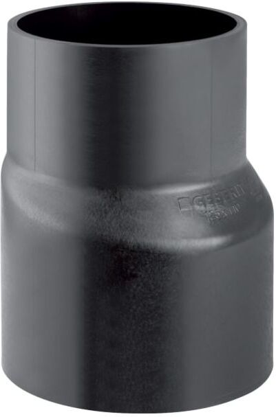 Geberit Pe Reduktion 368584161 DN 125/100, exzentrisch, lang, PE-HD
