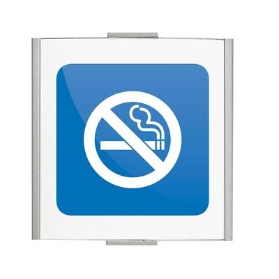 FRANKFURT Türschild 120x120mm mit Piktogramm Rauchen verboten