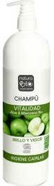 NaturaBIO Cosmetics Champu Vitalidad Aloe Vera & Manzana 740 ml