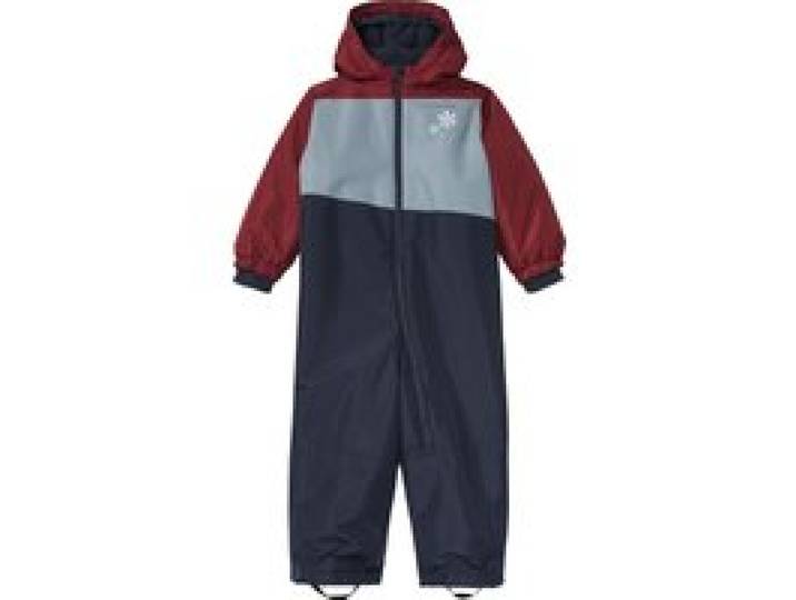 LUPILU® Combinaison de neige petit garçon (rouge/bleu foncé)