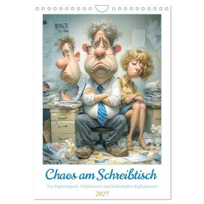 Chaos am Schreibtisch (Wandkalender 2027 DIN A4 hoch), CALVENDO Monatskalender