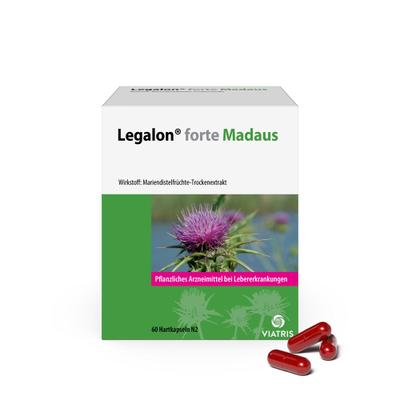 Legalon forte Madaus Hartkapseln 60 St