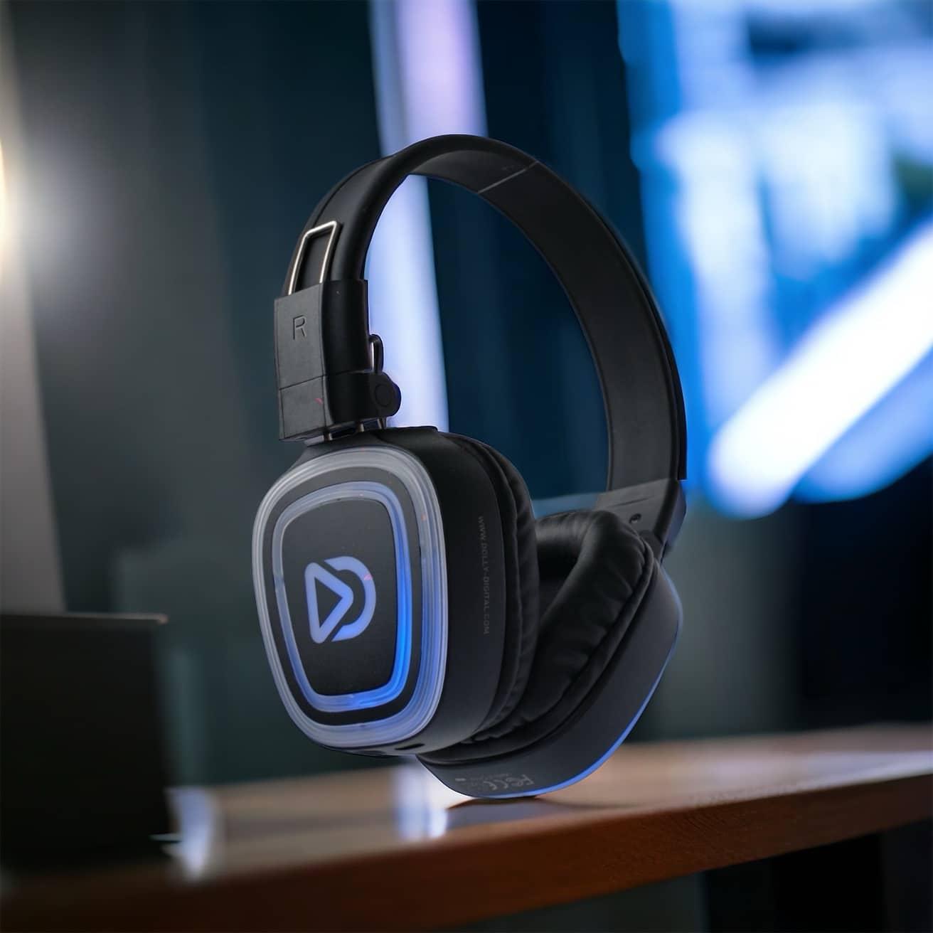 Dolly Digital Pro Box FD-Pro 30. Premium Silent Disco Profi-Kit, T80 Pro Bluetooth-Transmitter mit Aufbewahrungsbox