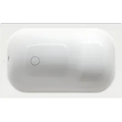 BetteStep Raumspar-Badewanne, Einbau, Rechteck, 1-Sitzer, 1050x650x420mm, 1050-000AS, Farbe: Weiß mit Antirutsch Sense