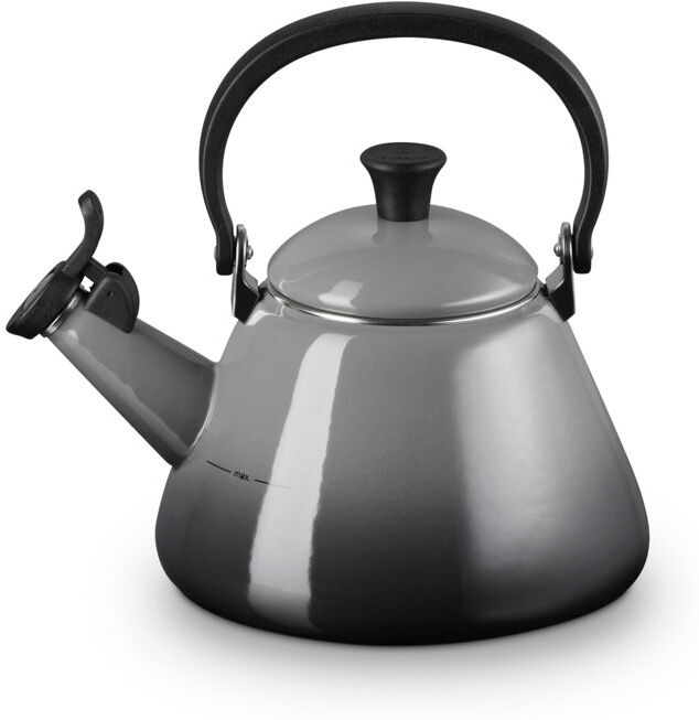 Le Creuset Kone Kettle with Fixed Whistle 1.6L Flint 1.6L