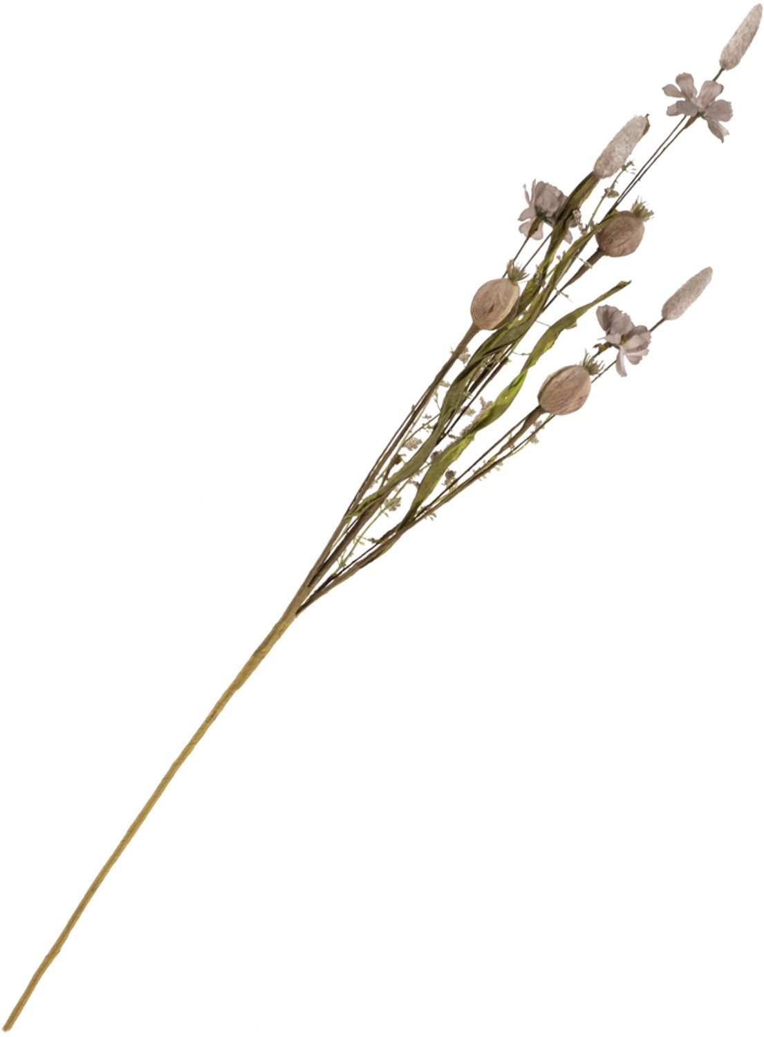 HomeBound by KY Veldboeketje Papaver Beige Kunstplant