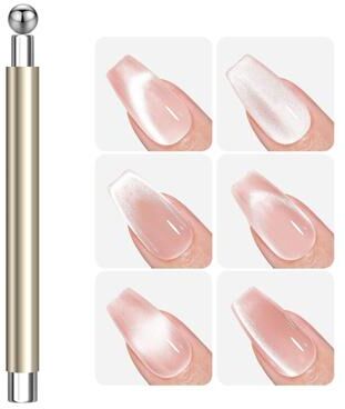 Uplifted Finds Cat Eye Magnet Stick For Nail Art DIY gold