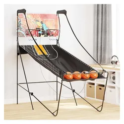 vidaXL Dorranis, Retro Gaming, Schwarz