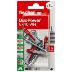 Fischer 535001 DuoPower 8 x 40 WH K NV Dübelset 40 mm 8 mm 1 Set