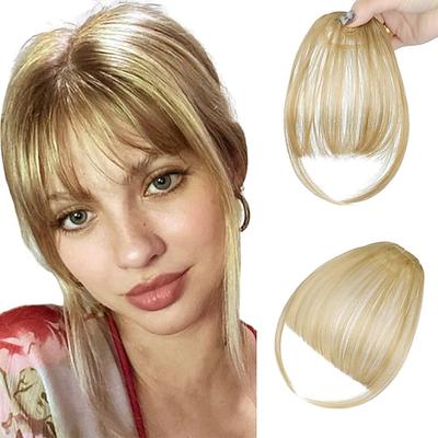 Stirn-Pony Glatt Synthetische Haare Damen