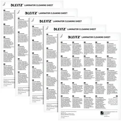 LEITZ Reinigungsblätter für Laminiergeräte, DIN A4, DIN A3