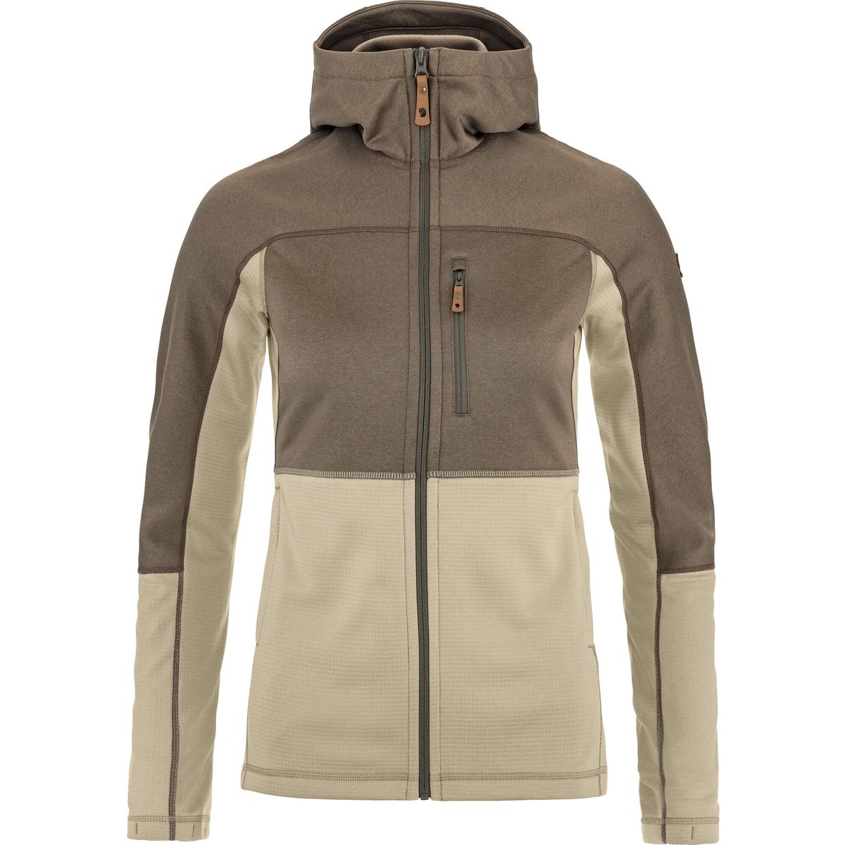 Fjällräven Abisko Trail Fleece W fossil-suede brown (118-244) XXS F89589-118-244-XXS