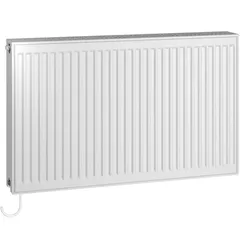 Kermi x-flair Profil Flachheizkörper, RAL 9016 seidenglanz, 600x700x100 mm, 10 bar, Wärmeleistung 508 Watt